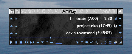 AMPlay main window